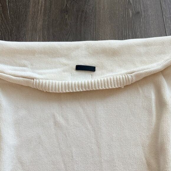 Fear of God 7th Collection Overlapped Boat Neck Voluminous Sweater Medium Fall - Picture 6 of 12